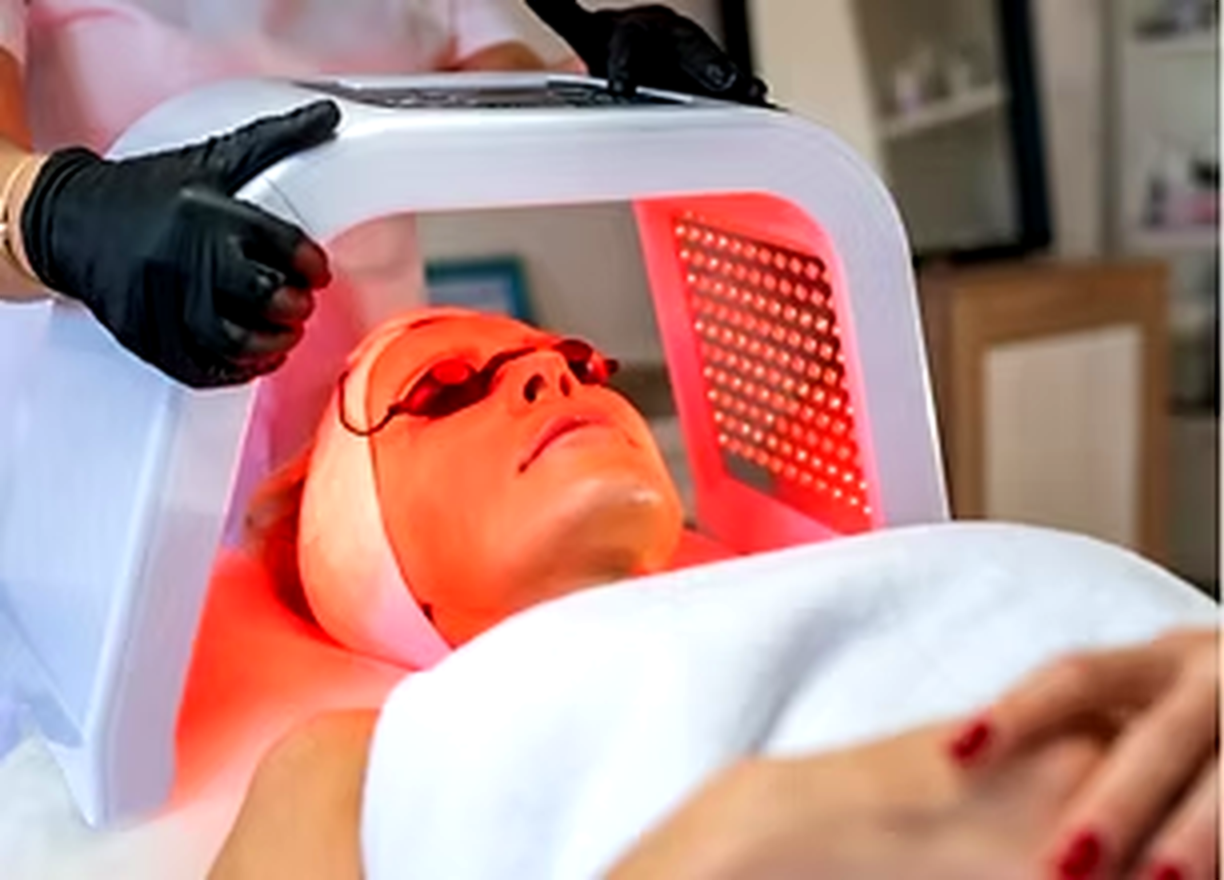 LED skin therapy
